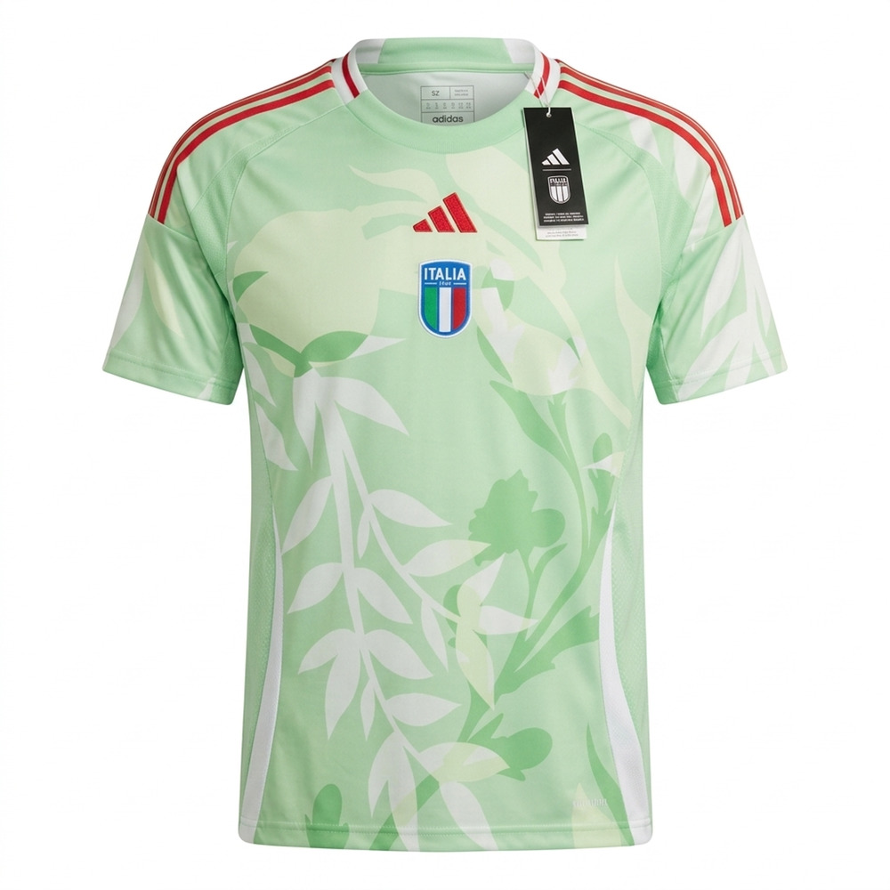 NWT Adidas Italy Italia FIGC '25 Away Green Soccer Jersey Women’s Large $100